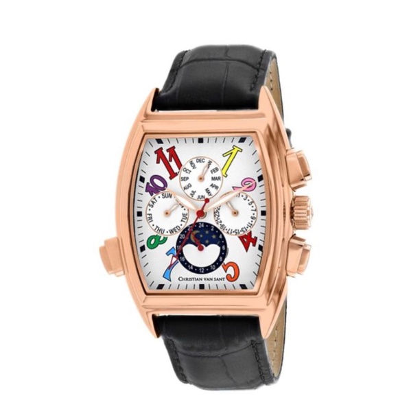 Christian Van Sant Men's Grandeur - Blue : Christian Van Sant Men\u0027s CV2135 Grandeur Analog